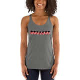 Snobozo Logo Women's Racerback Tank Ski and Snowboard apparel