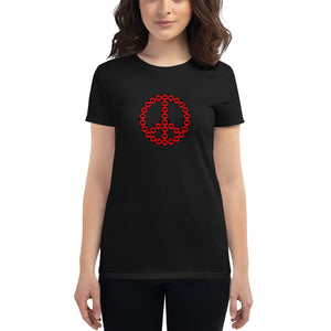 Snobozo Logo Women's short sleeve t-shirt Ski and Snowboard Apparel